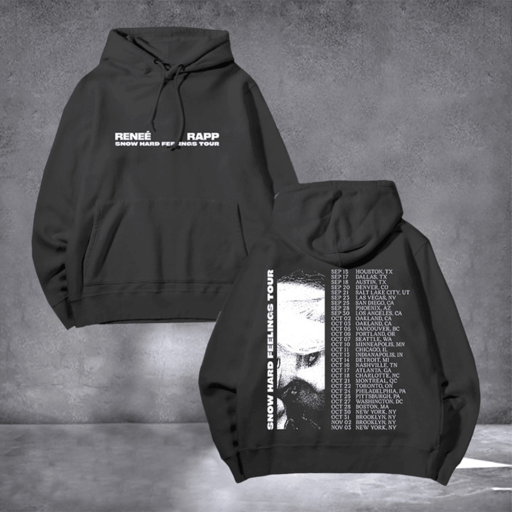 Renee Rapp Snow Hard Feelings Tour Hoodie XL